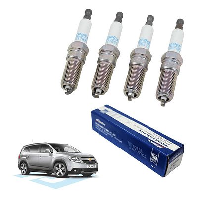 Chevrolet Orlando Motor 2.4 L - Juego Bujías Punta Iridio