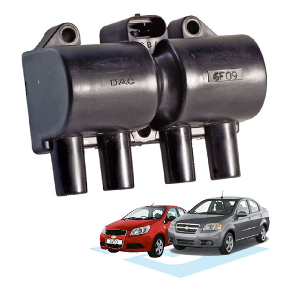 Chevrolet Aveo - Bobina Encendido Original - Gm