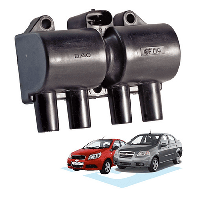 Chevrolet Aveo - Bobina Encendido Original - Gm