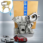 Bomba De Aceite + Empaque Cruze  Original Gm