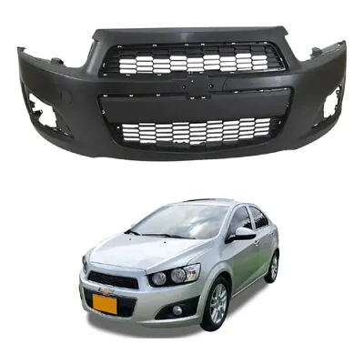 Parachoque Delantero Chevrolet Sonic Con Rejillas