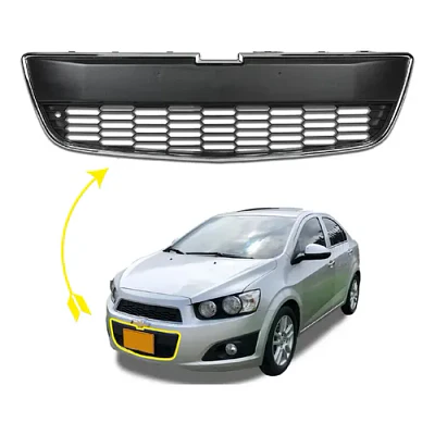 Rejilla Inferior Chevrolet Sonic Con Filo Cromado