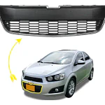 Rejilla Inferior Chevrolet Sonic Con Filo Cromado