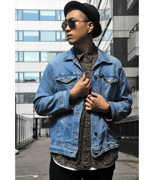 Vintage Unisex Denim Cotton Jacket