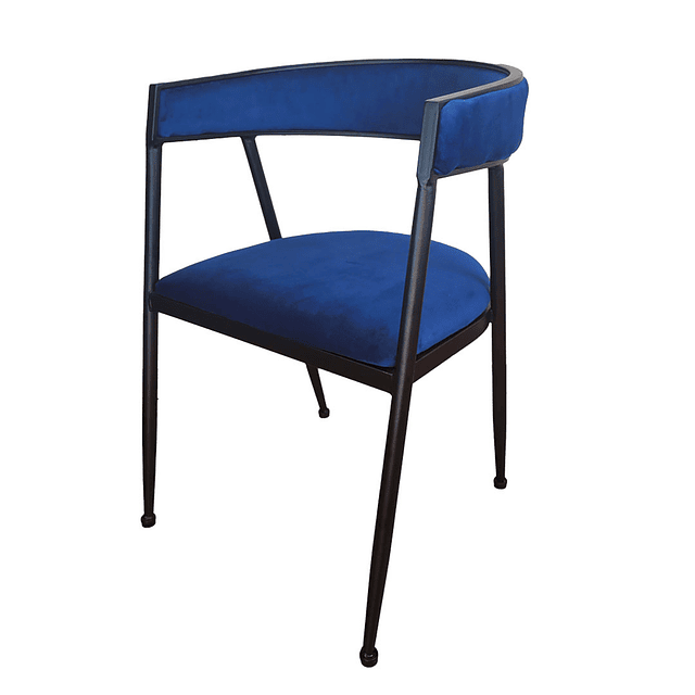 Silla Dürres Negra - Azul