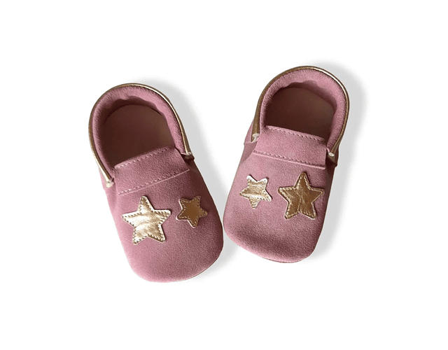 Moccs clásico rosado estrella