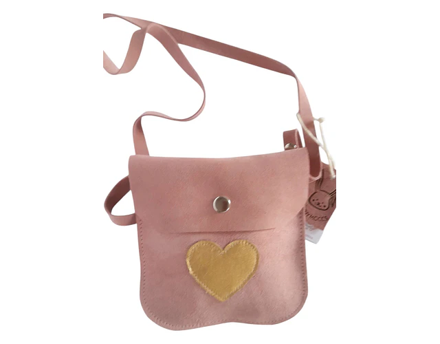 Carterita niña de reno rosado