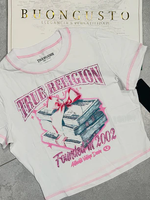 POLERA TRUE RELIGION