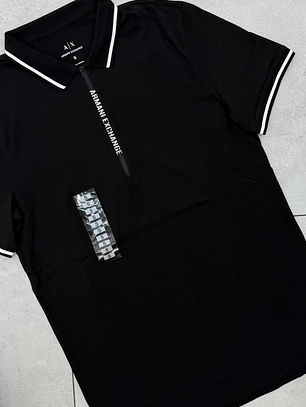POLERA CUELLO PIQUÉ ARMANI EXCHANGE