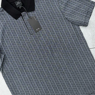 POLERA CUELLO PIQUÉ ARMANI EXCHANGE