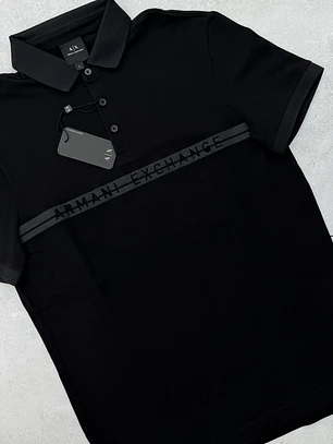 POLERA CUELLO PIQUÉ ARMANI EXCHANGE
