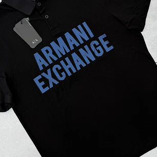 POLERA CUELLO PIQUÉ ARMANI EXCHANGE 