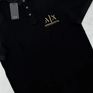POLERA CUELLO PIQUÉ ARMANI EXCHANGE