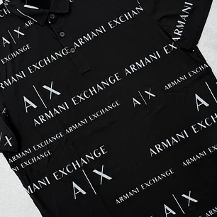 POLERA CUELLO PIQUÉ ARMANI EXCHANGE