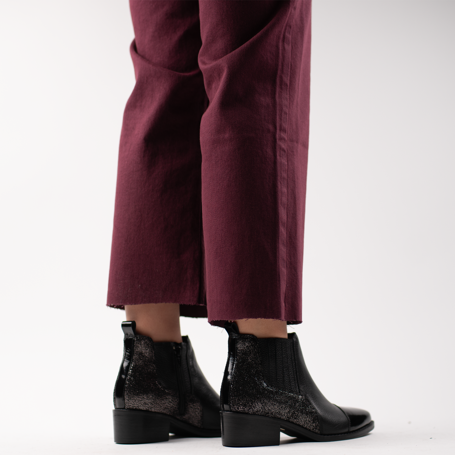 Nicoletta Black Glitter 11