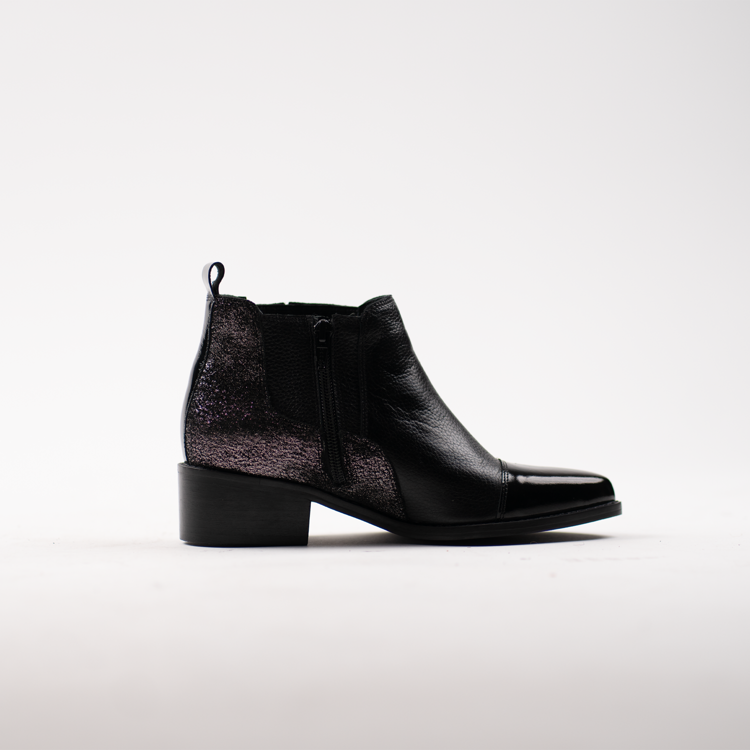 Nicoletta Black Glitter 13