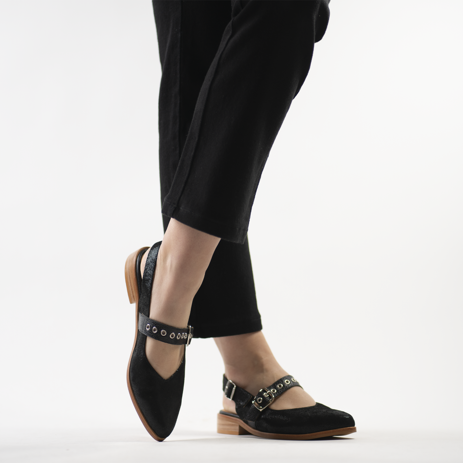 Amelia Black Glitter 5