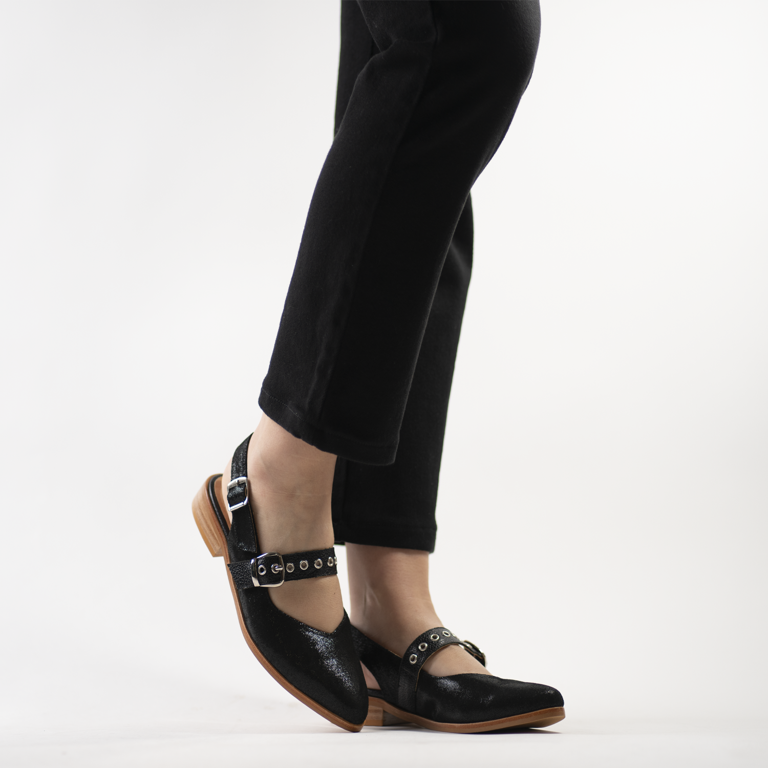 Amelia Black Glitter 7