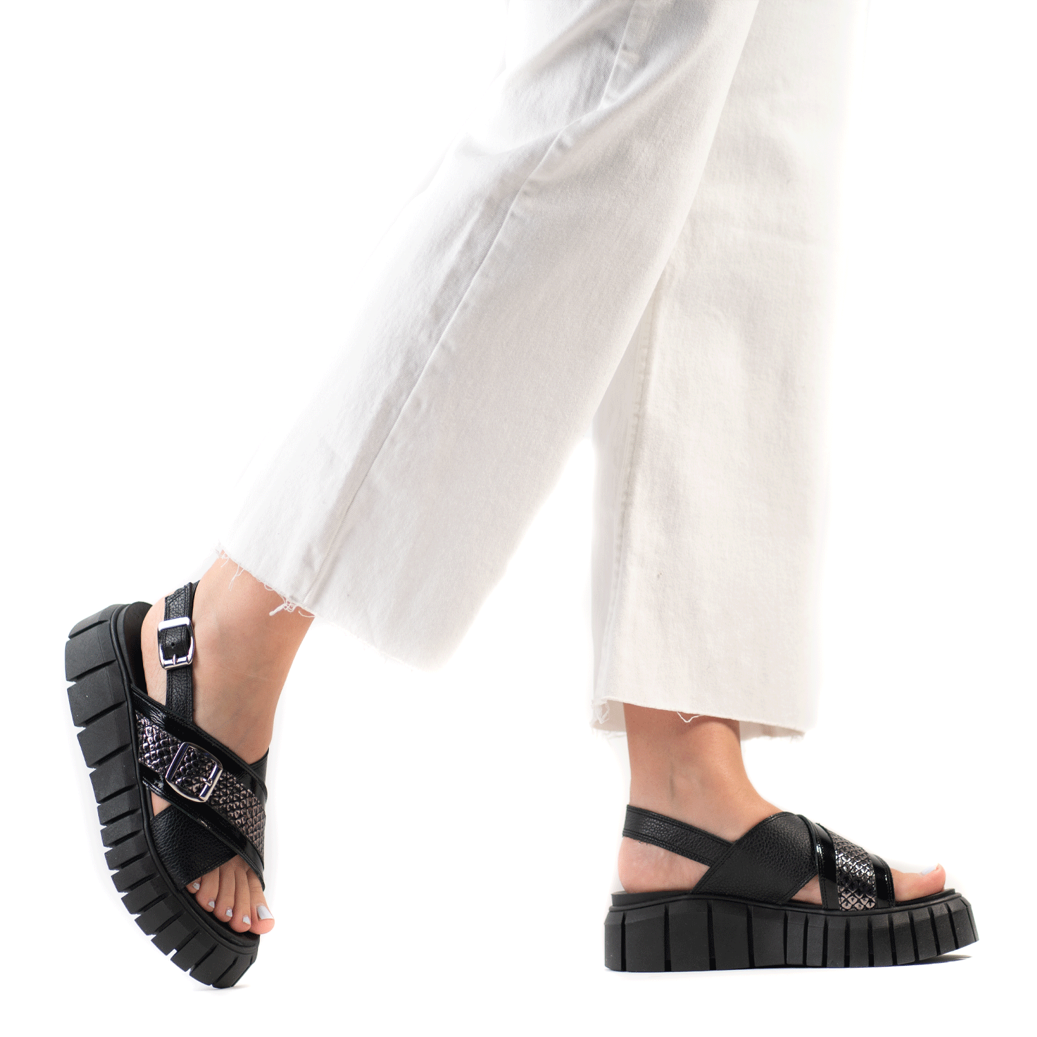 Chiara Black Silver 1