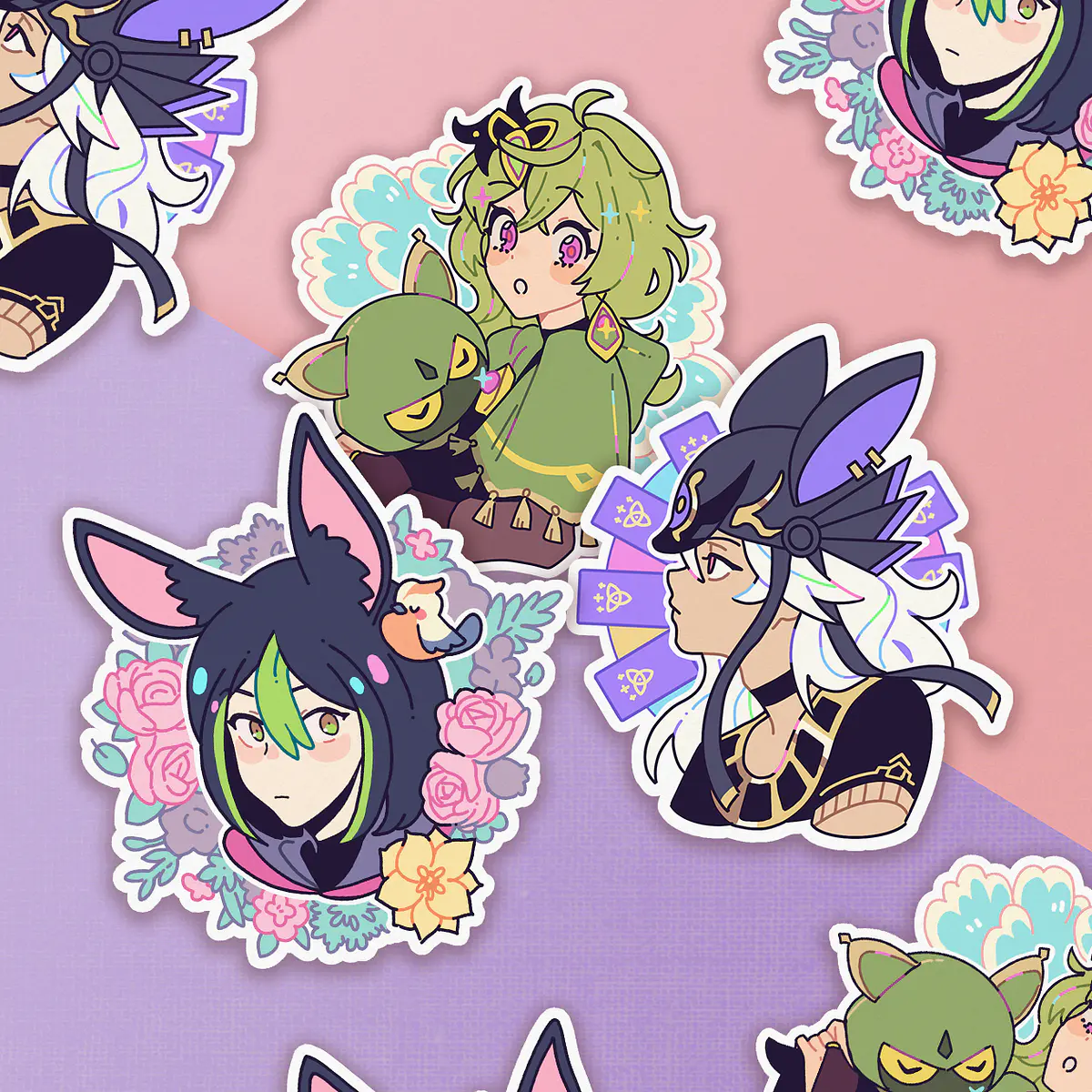 Stickers Familia Sumeru