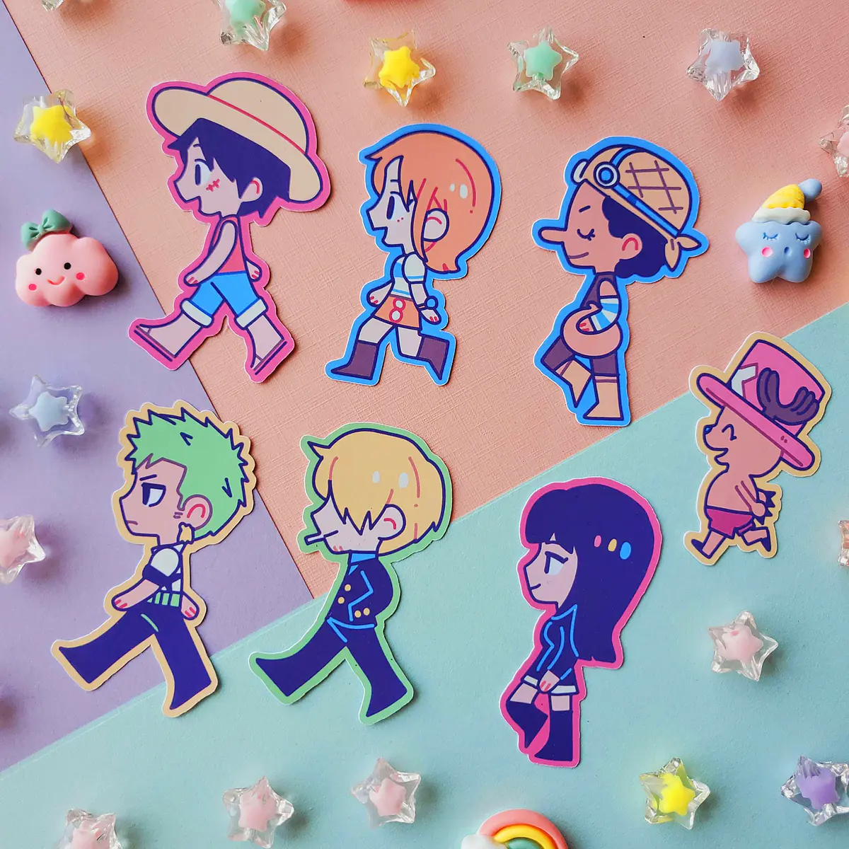 Straw Hat Stickers