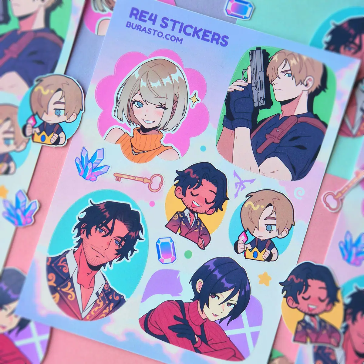RE4 Stickers