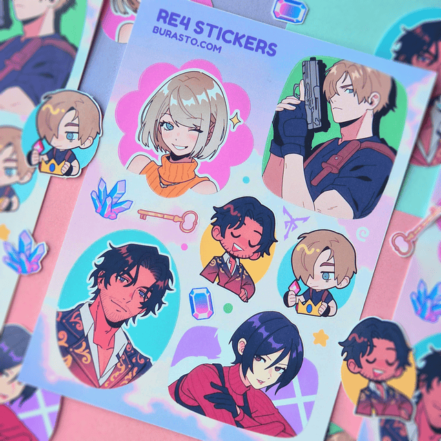 RE4 Stickers