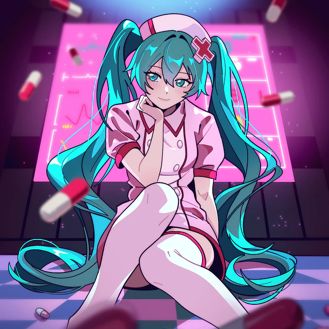 Miku Love Ward Print