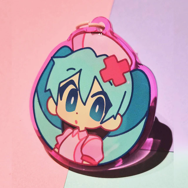 Love Ward Miku Keychain