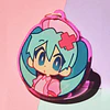 Love Ward Miku Keychain