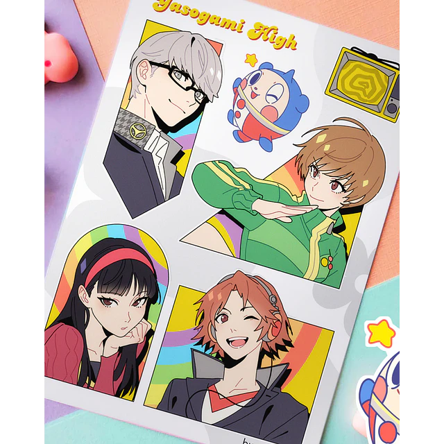 Persona 4 Stickers