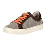 Brown Herringbone Orange Edition Wool Sneakers Just Burel