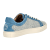 Ligth Blue Herringbone Wool Sneakers Just Burel