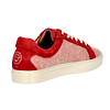 Red Herringbone Wool Sneakers Just Burel 