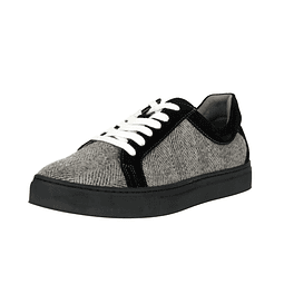 Gray Herringbone SP Wool Sneaker Just Burel