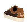 Brown Plain Cognac Wool Sneakers Just Burel