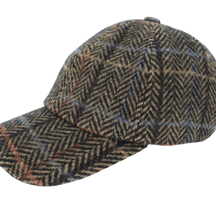 Baseball Cap Herringbone Mix Brown AM Just Burel 1