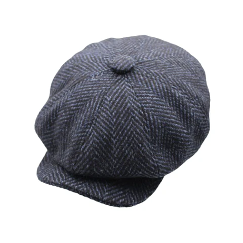 Peaky Blinder Espinha Azul Escuro Just Burel