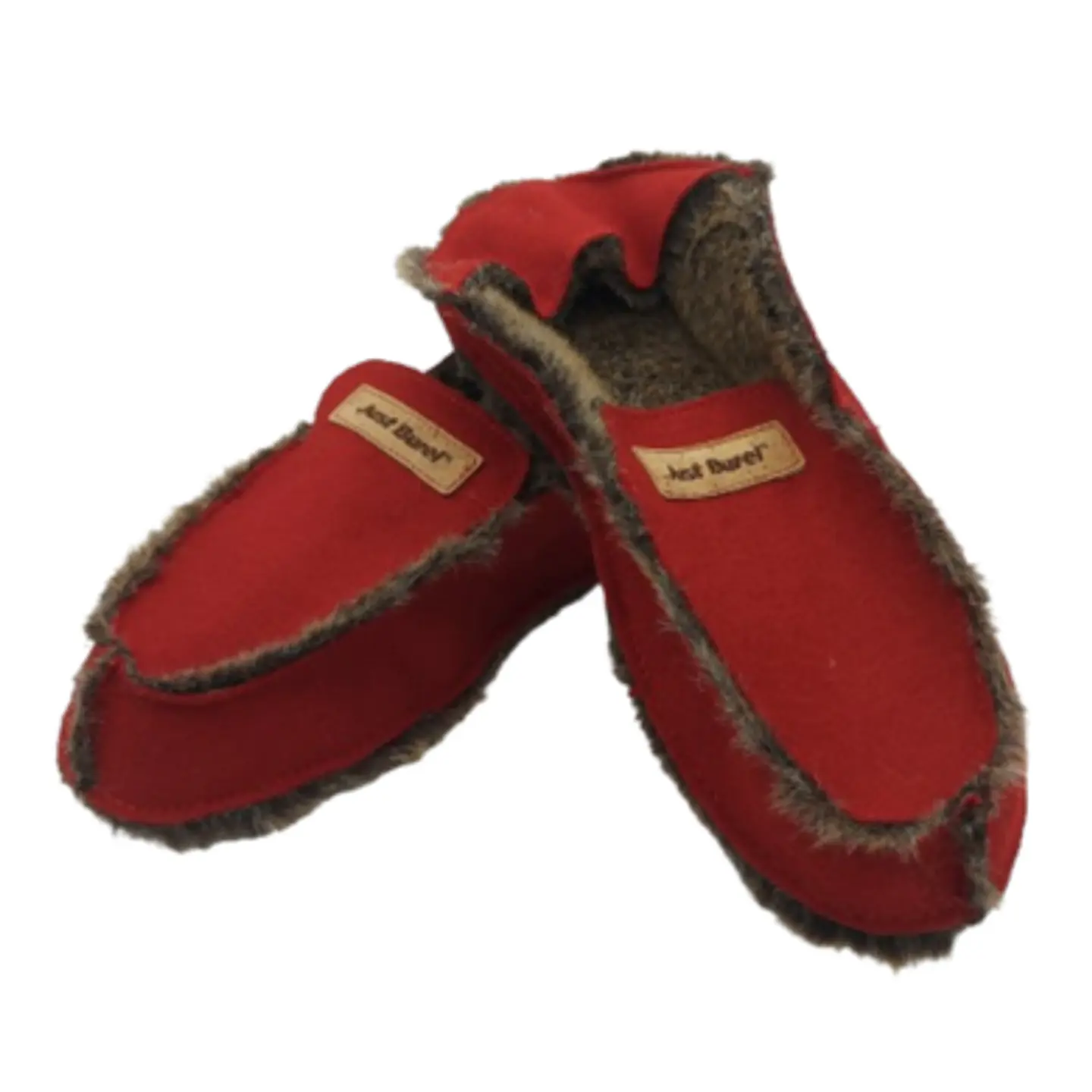 Pantufo Lã Vermelho Just Burel 1
