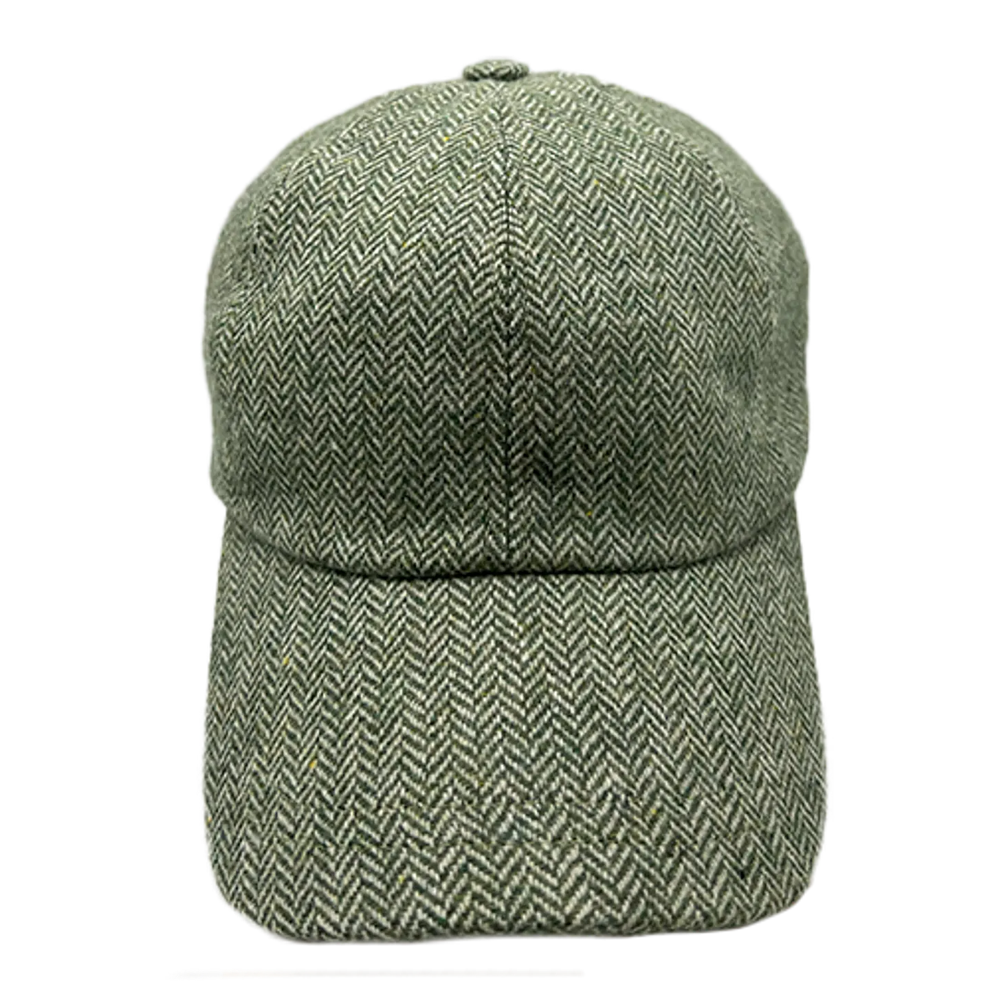Baseball Cap Herringbone Light Green AM Just Burel 2