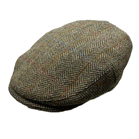 Flat Cap Espinha Verde Just Burel