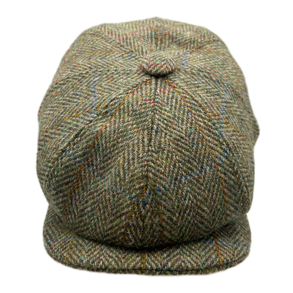 Peaky Blinder Espinha Mescla Verde Tweed Just Burel 1