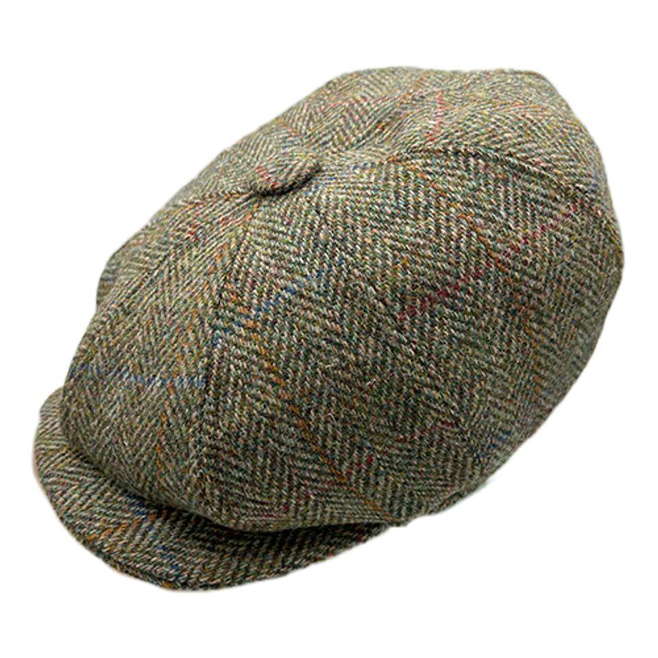 Peaky Blinder Espinha Mescla Verde Tweed Just Burel 2