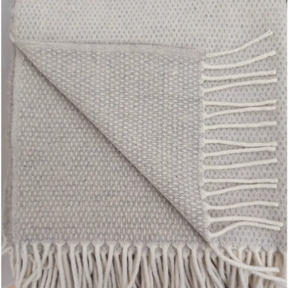 Wool Blanket Beige Just Burel 1