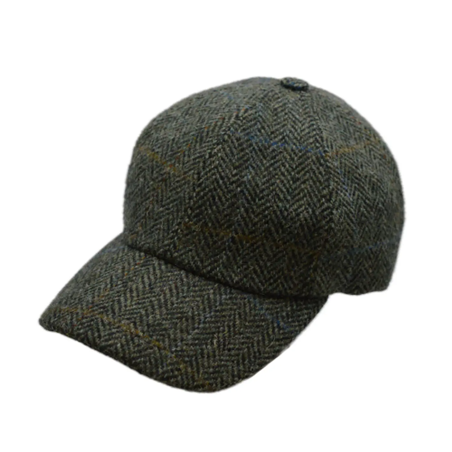 Baseball Cap Espinha Verde Risca Azul Cobalto Just Burel 1