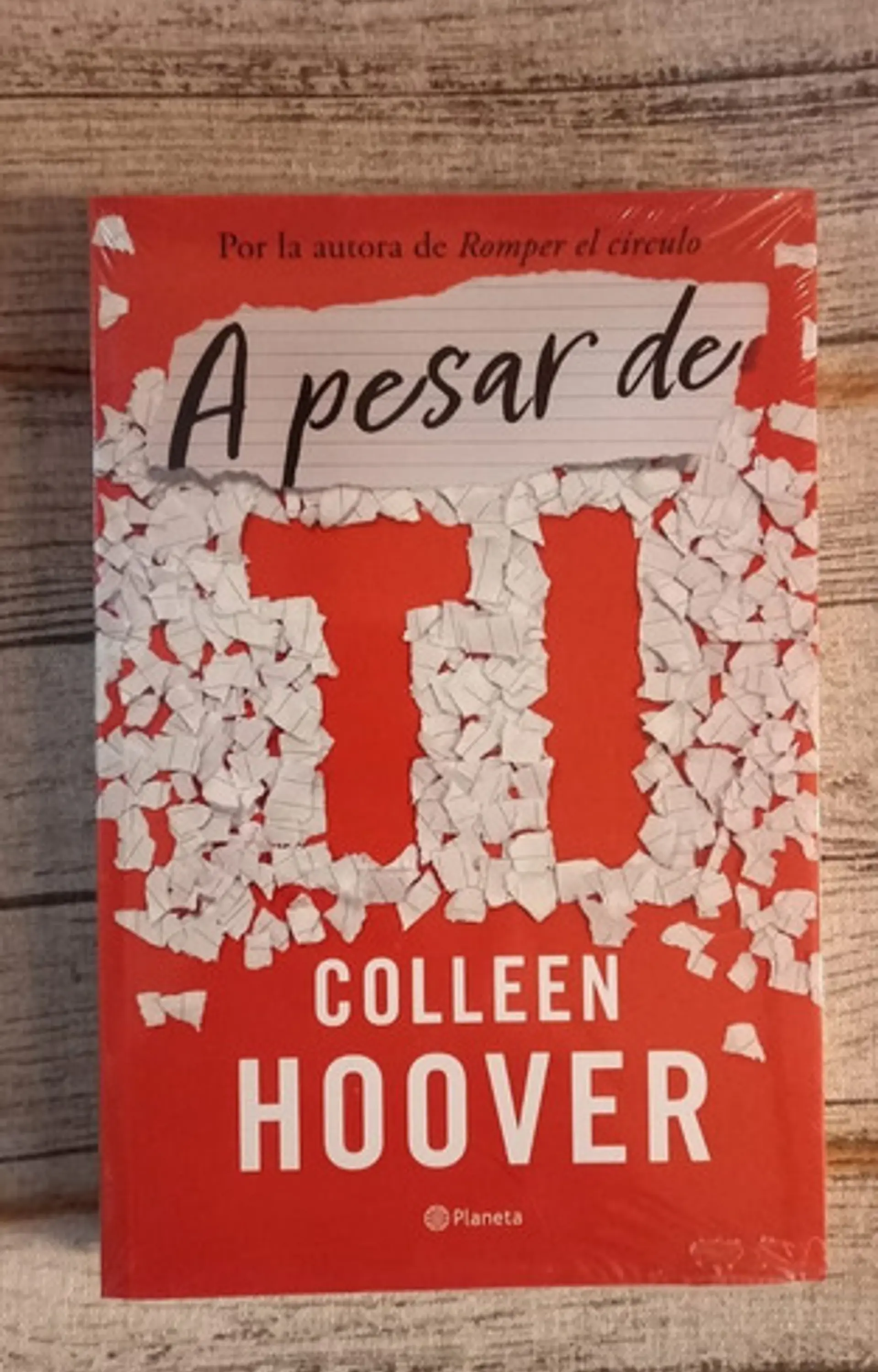 A Pesar De Ti (regretting You), Colleen Hoover 1