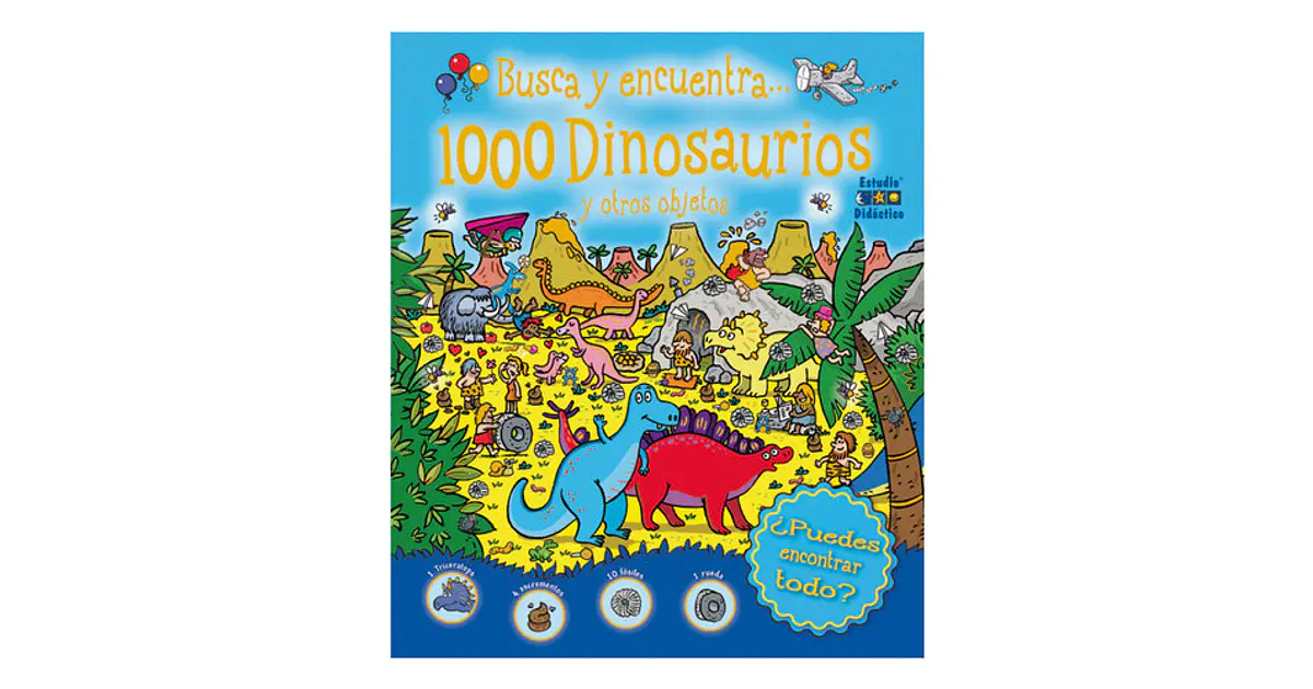 1000 Dinosaurios Y Otros Objetos