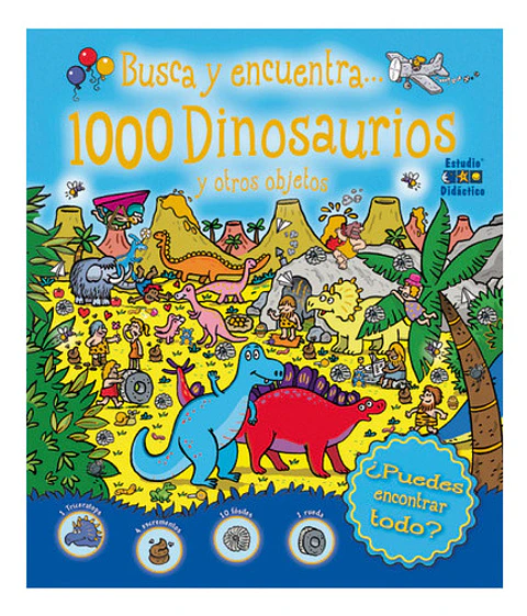 1000 Dinosaurios Y Otros Objetos