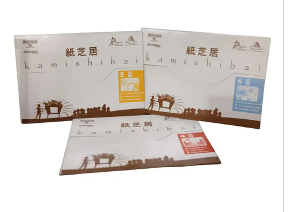 Kamishibai Bolso Teatro A3 3 Cuentos Incluido 3