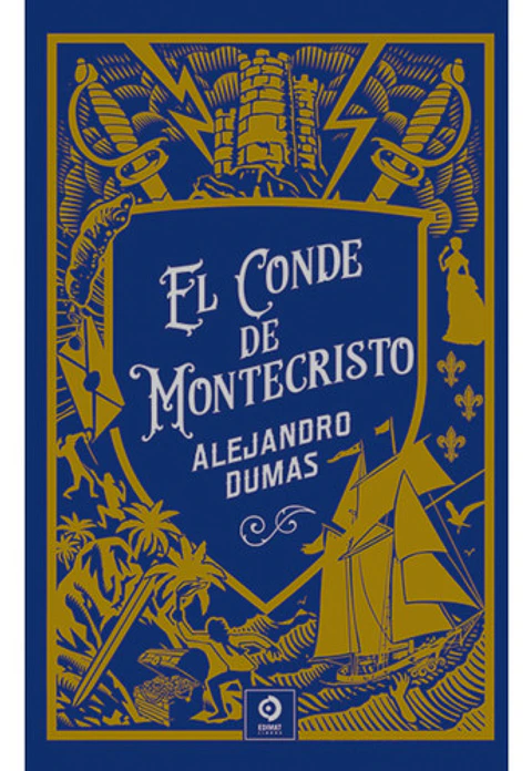 El Conde De Montecristo De Dumas Alejandro Editorial Edimat Libros Tapa Dura